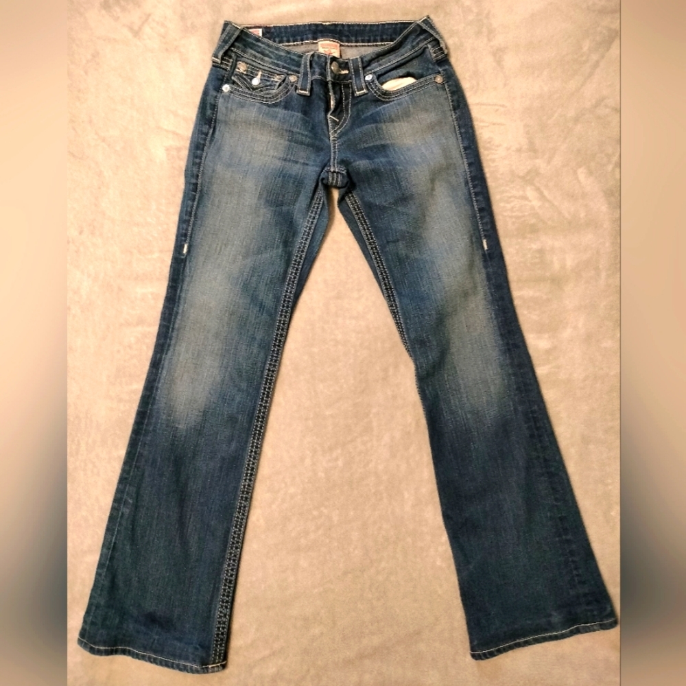 True Religion Women's Becky Low-rise Jeans Size 26